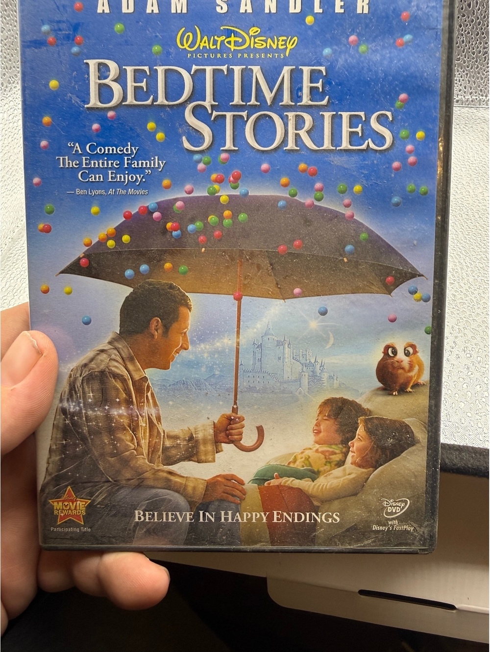 Bedtime Stories DVD Movie Featuring Adam Sandler